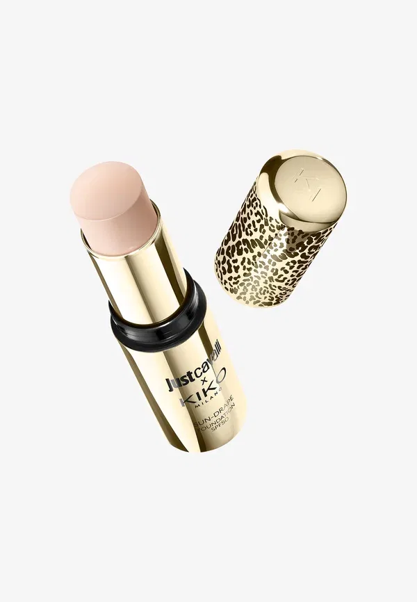 Тональный крем-стик Just Cavalli x Sun-Drape SPF 50 - тональный крем 10 г Kiko Milano, цвет 01 vanilla desert — фото 2