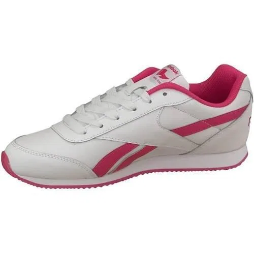 Детские кроссовки Reebok Royal CL Jogger 2, Weiss Rosa — фото 2