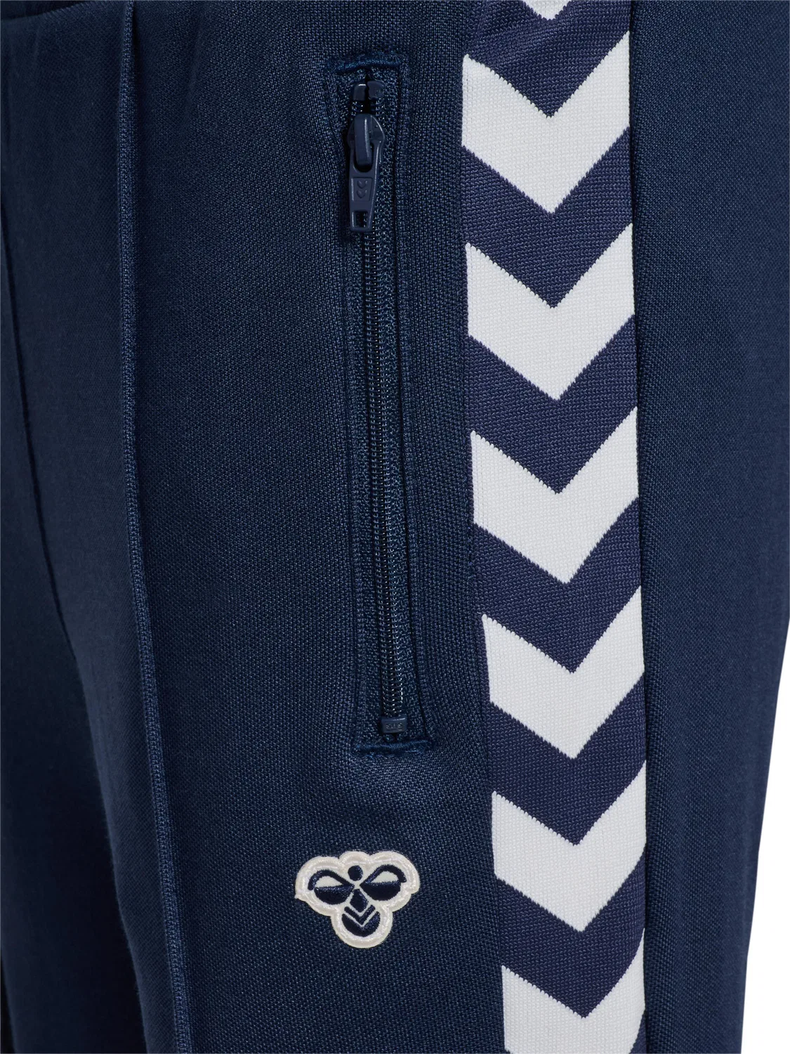 Детские спортивные штаны Hummel Hmljr Archive, Цвет BLAU / Navyblau / Gletscherblau — фото 3