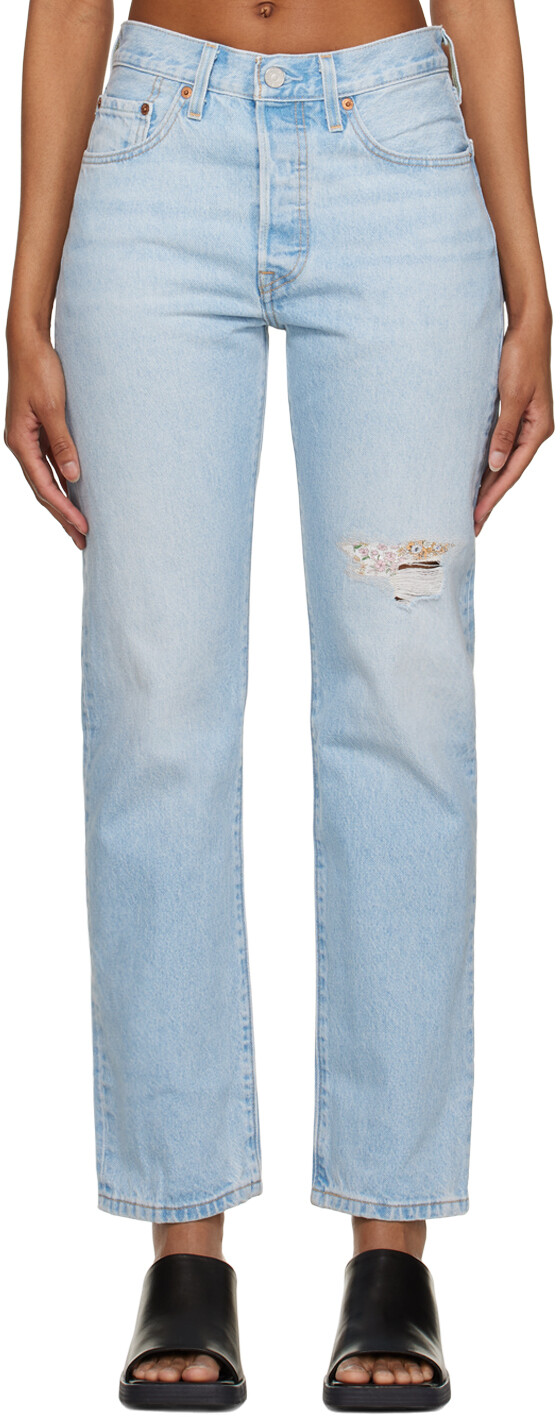 

Синие джинсы 501 Original Levi's, Синий, Синие джинсы 501 Original Levi's