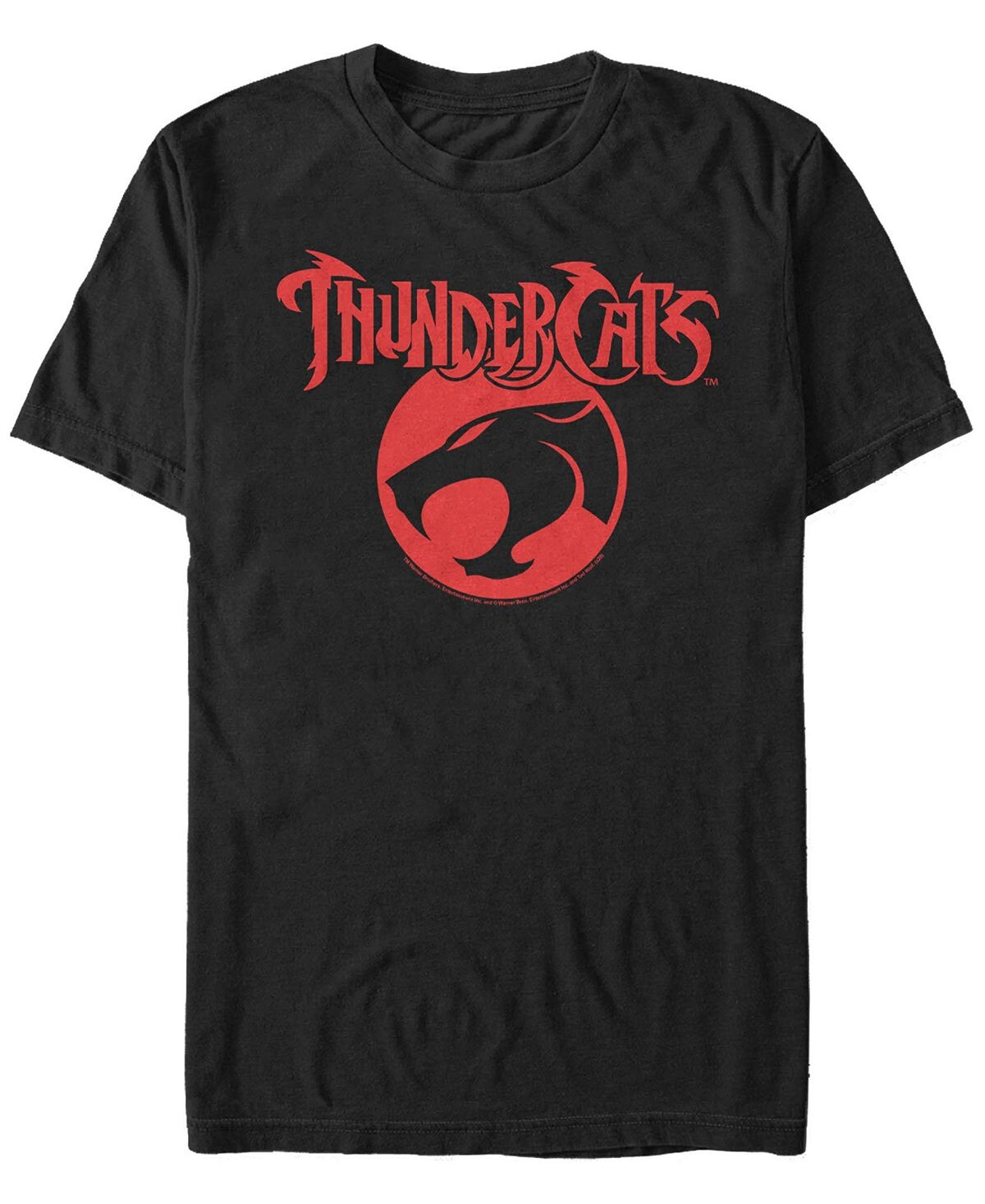 

Мужская футболка с коротким рукавом с логотипом thundercats Fifth Sun, черный