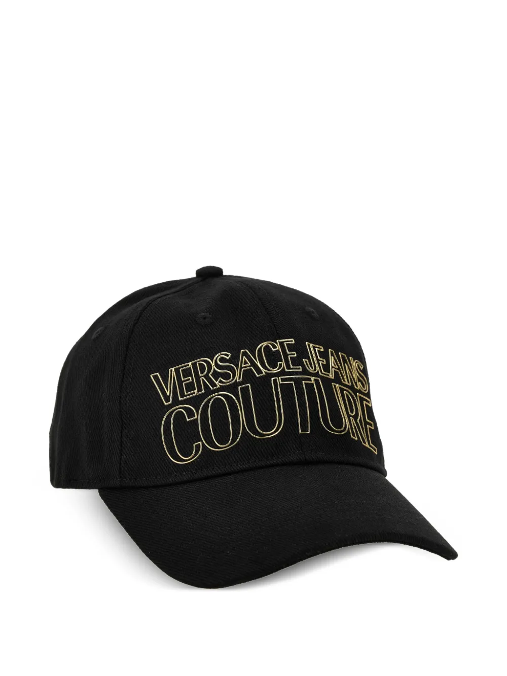 

Бейсболка с вышитым логотипом Versace Jeans Couture, черный