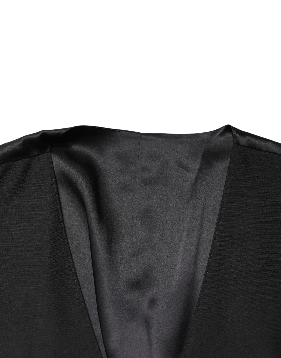 Мужской жилет однобортный с застежкой на пуговицы Vest Dolce & Gabbana, Black