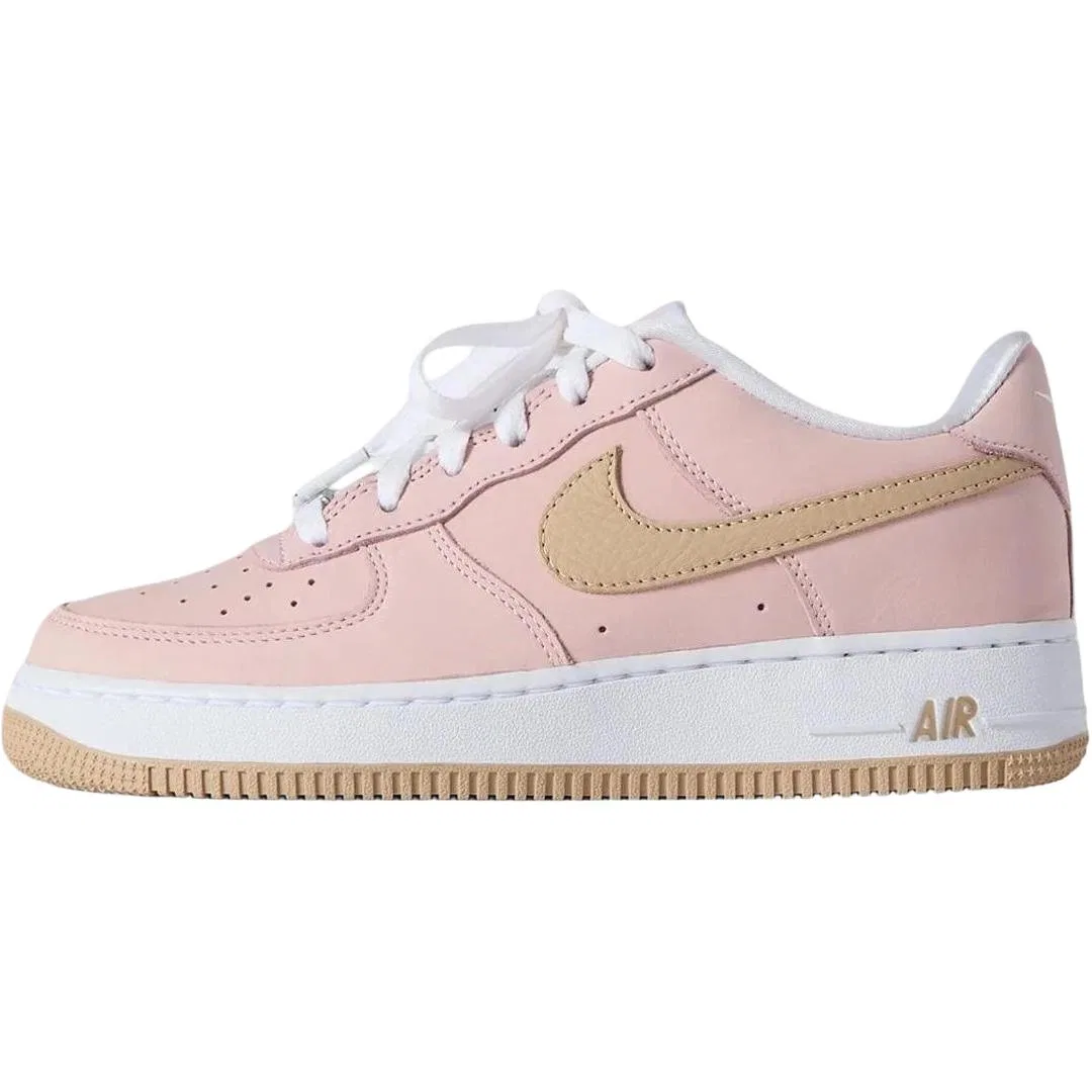 Детские кеды для скейтбординга Light Brown Pink x KITH Air Force 1 Low Nike