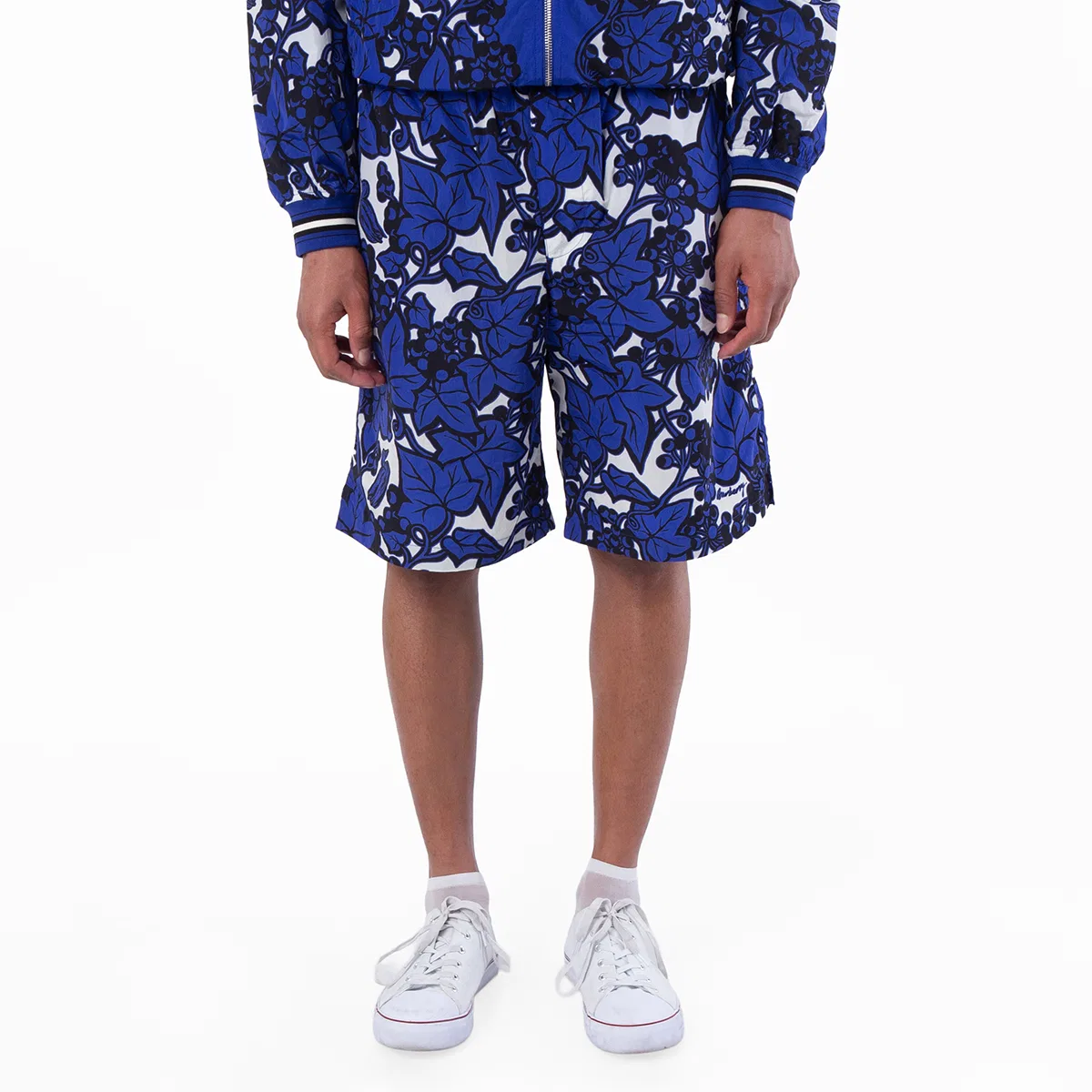 Шорты с принтом Ivy Printed Nylon Burberry, Knight Ip Pattern
