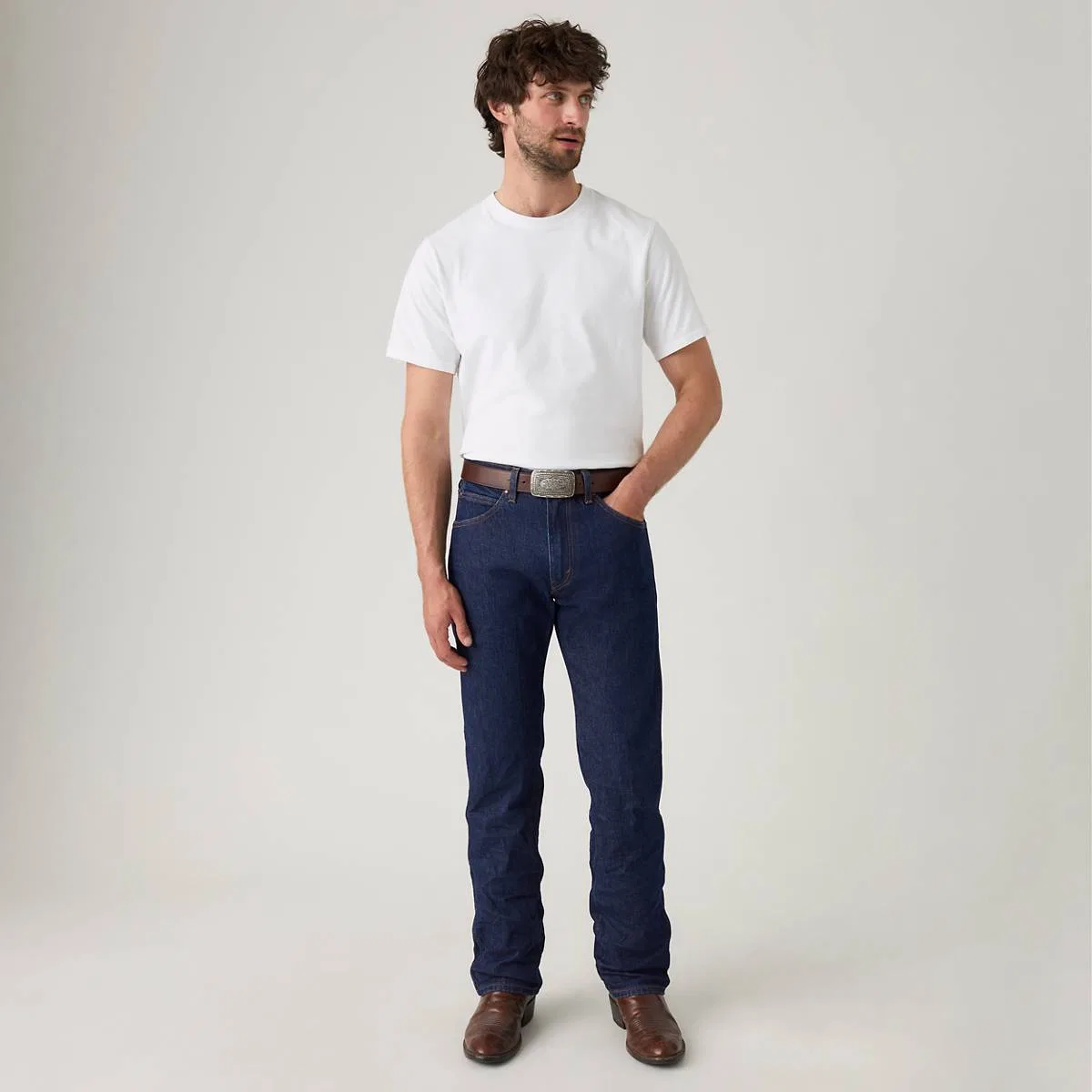 Мужские джинсы 557 Western Straight Levi's, Rocky Rinse - Dark Wash