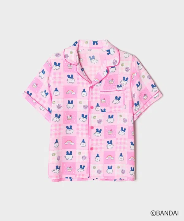 Пижама с коротким рукавом, Динозавр, Spao Kids, розовый — фото 2
