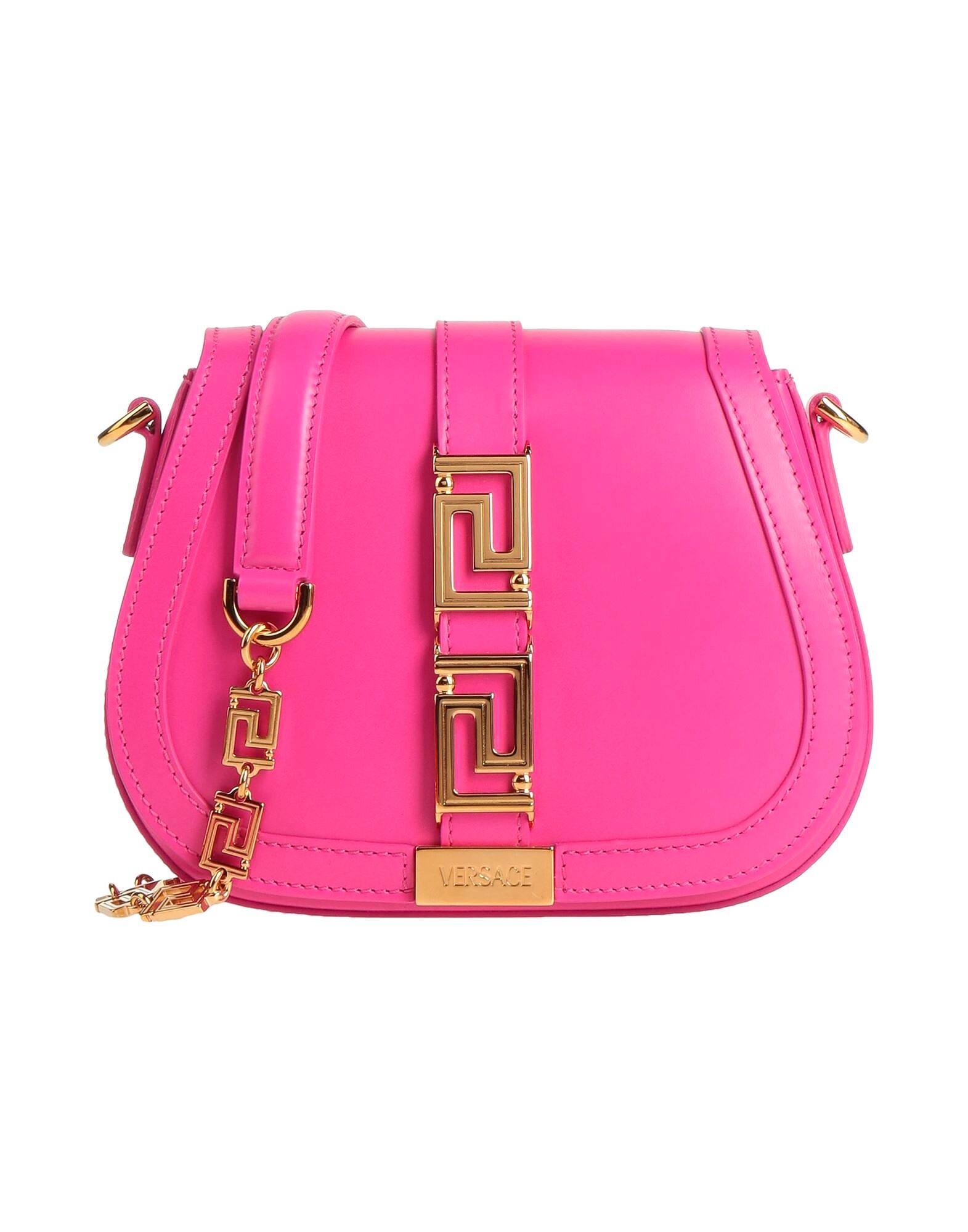 

Сумка через плечо Versace, фуксия