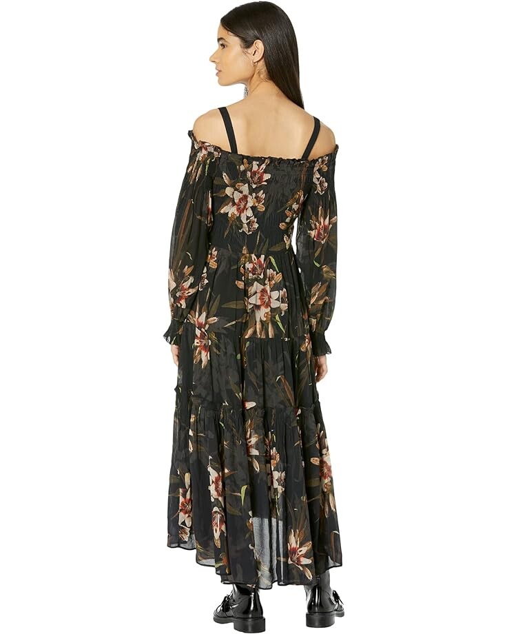 

Платье AllSaints Lillemor Kuroyuri Dress, черный