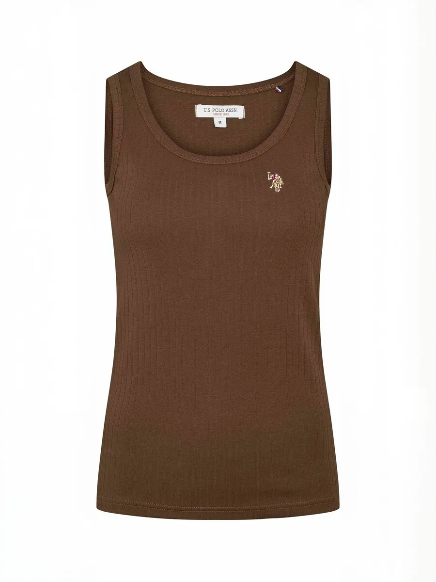 Топ 'UWCasandra', каштаново-коричневый U.S. POLO ASSN.