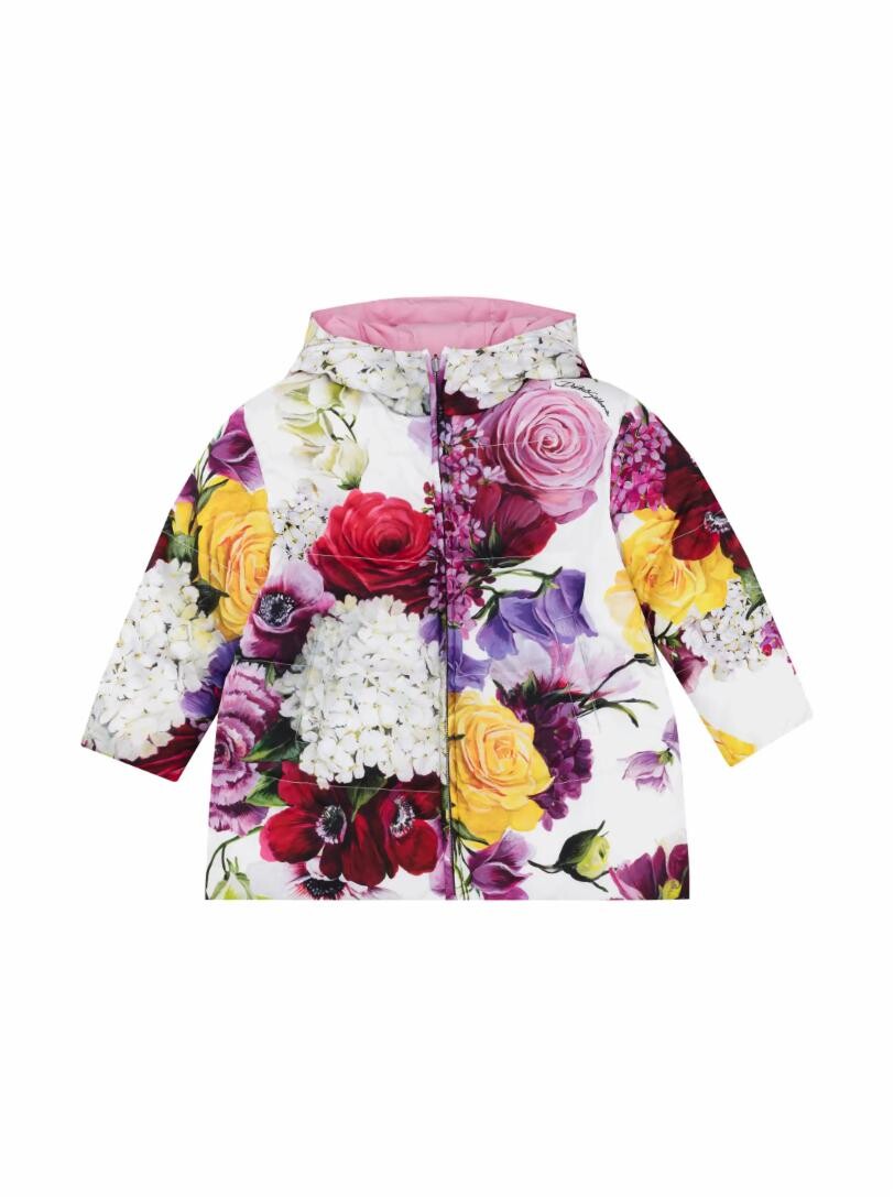 

Куртка с цветочным принтом Dolce&Gabbana