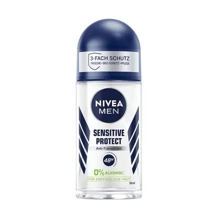 Дезодорант-роллон для чувствительной кожи Nivea Men Sensitive Protect, 50 мл