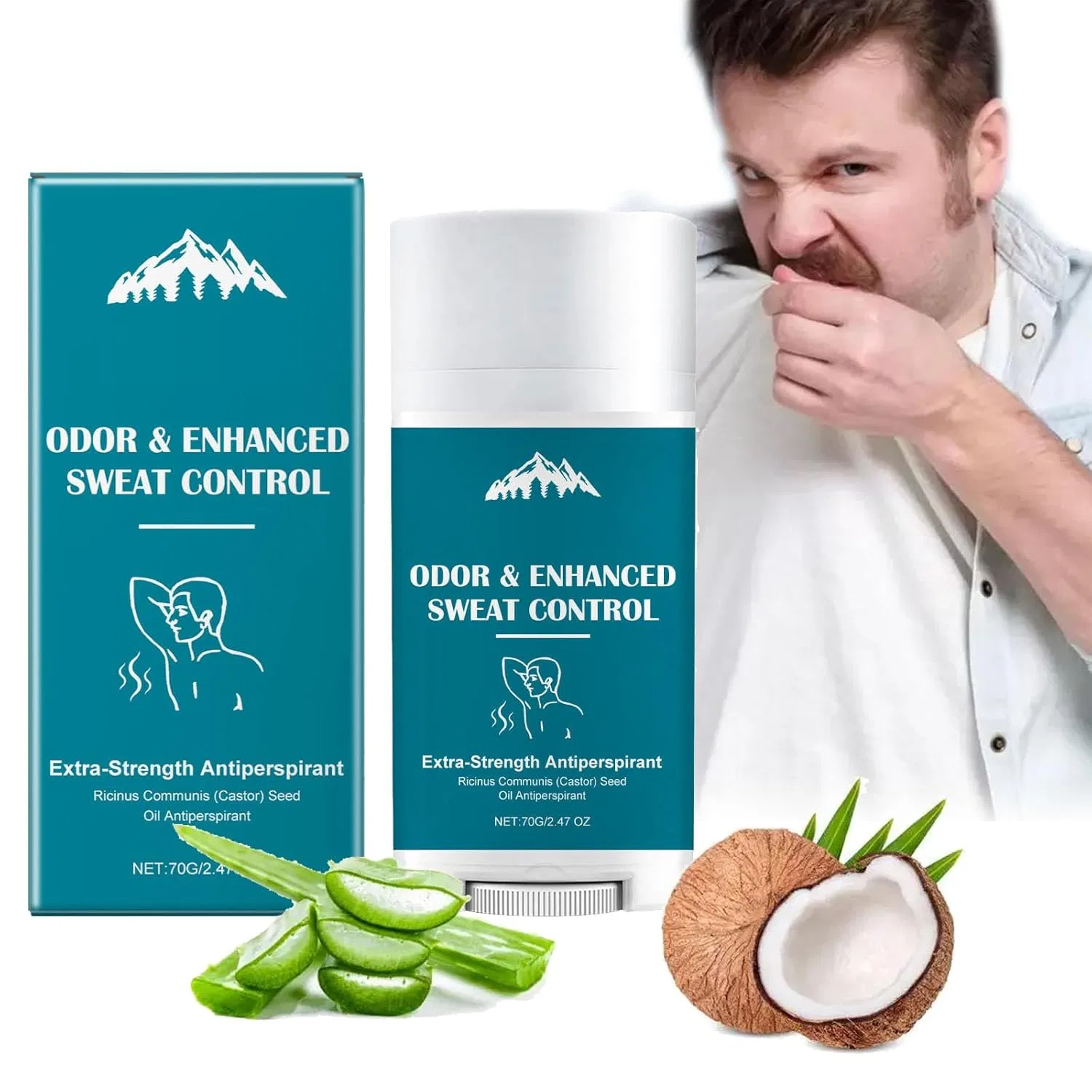 Антиперспирант-дезодорант, крем, без отдушки, 70 г Generisch