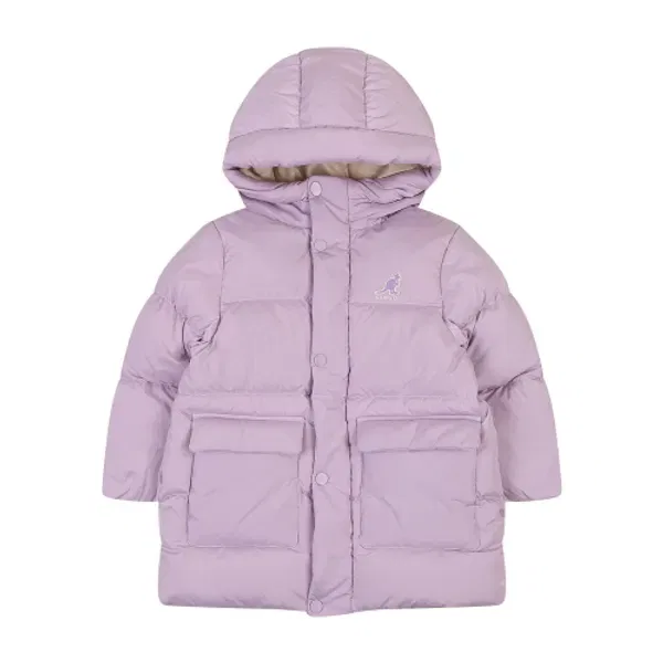 Пуховик Keeper Heavy Mid Down, RD 0004, Kangol Kids, лавандовый