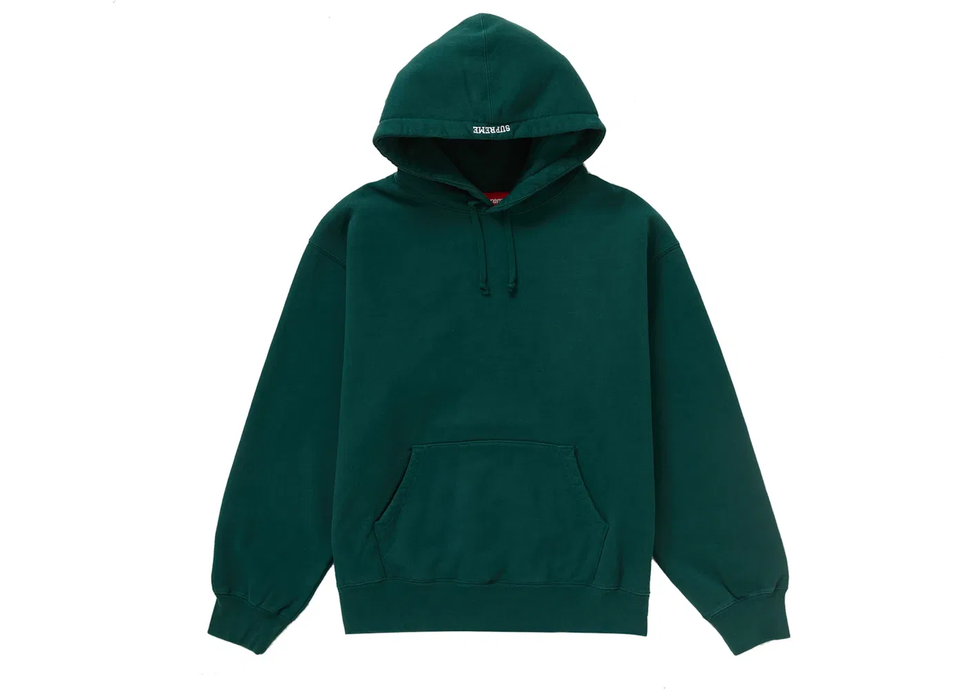 Мужская худи Supreme Paint, Dark Green — фото 2