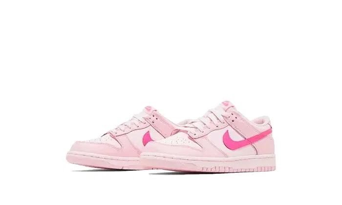 Детские кроссовки с дизайном Dunk Low Triple Pink, Nike, Pink — фото 2