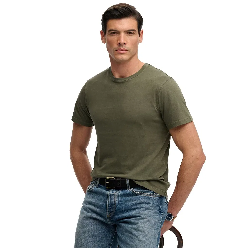 Футболка с коротким рукавом Classic Essential Superdry, зеленый — фото 4