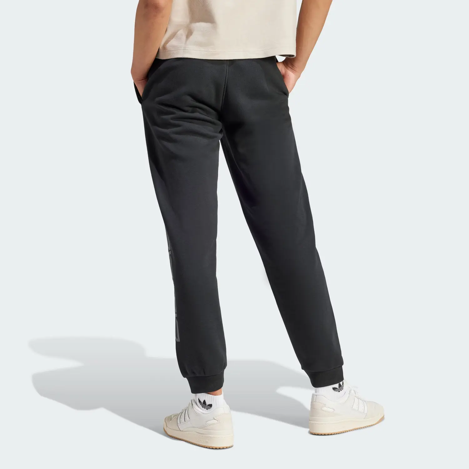 FUTURE ROAD трикотажные спортивные штаны мужские черные Adidas Originals, черный — фото 2