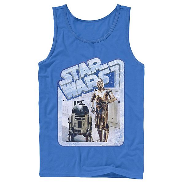 

Мужская футболка Tantive Droids с хромированной окантовкой Star Wars