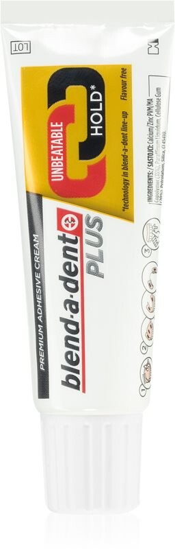 

Фиксирующий крем для протезов Blend-a-dent Plus