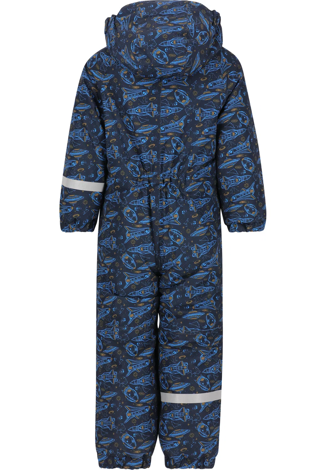Детский утепленный комбинезон Tower Zigzag, Blau Navyblau Mitternachtsindigo — фото 2