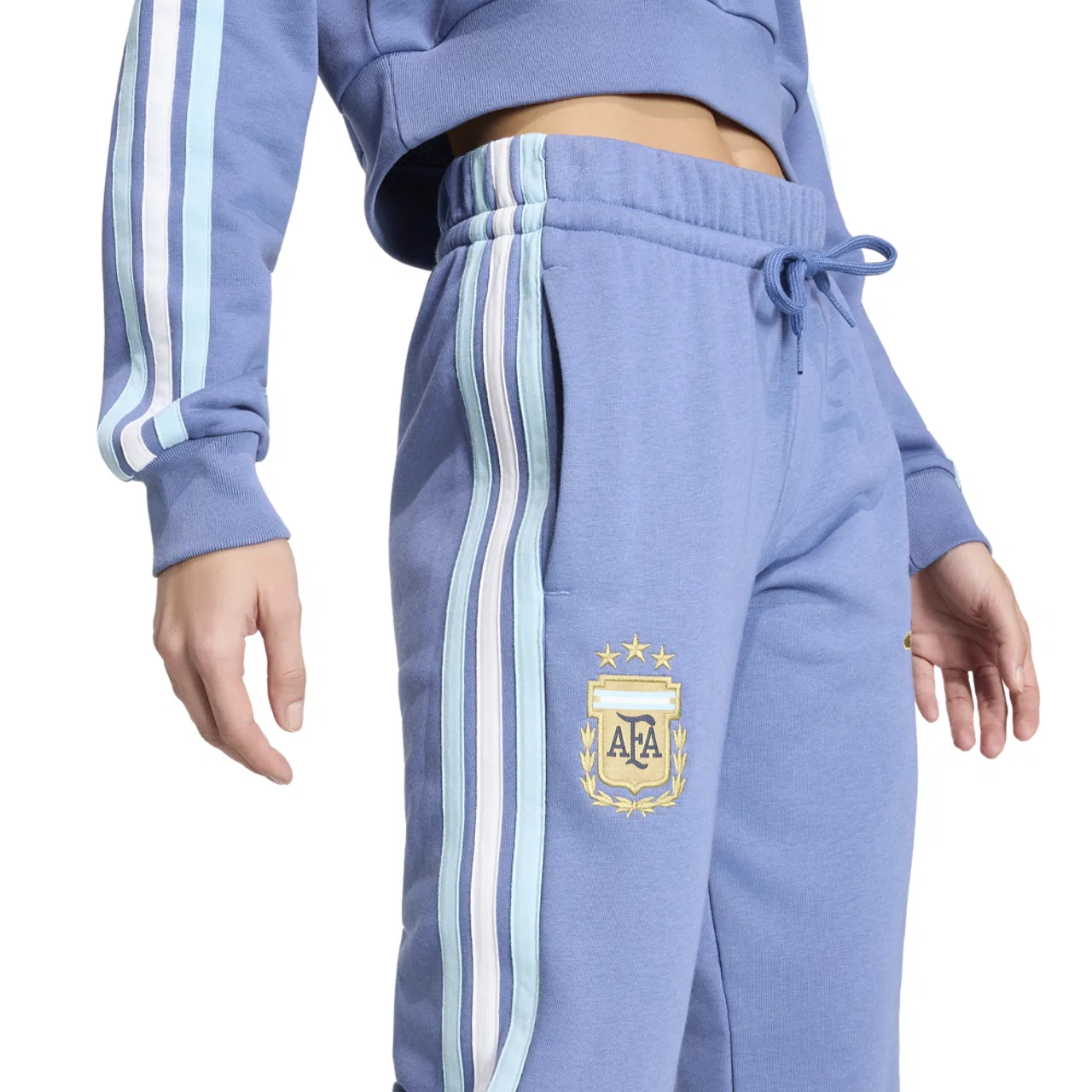 Женские спортивные брюки Argentina Dna Track Pants Adidas, цвет Crew Blue — фото 4