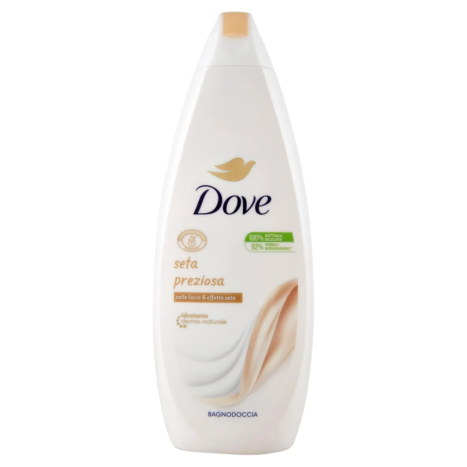 Гель для душа Dove Luxury Silk, 12x600 мл, Unscented — фото 2