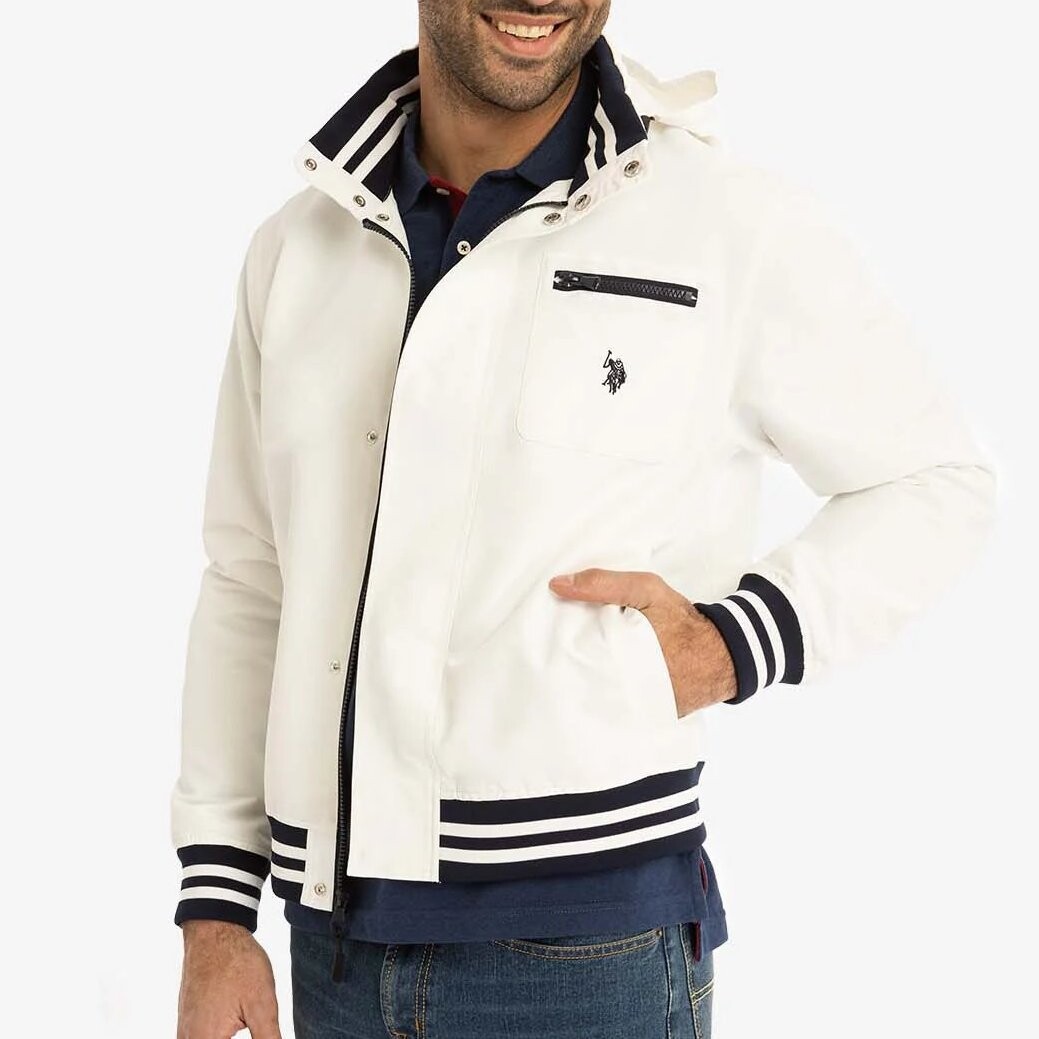 

Куртка U.S. Polo Assn.Yacht With Patch Pocket, белый