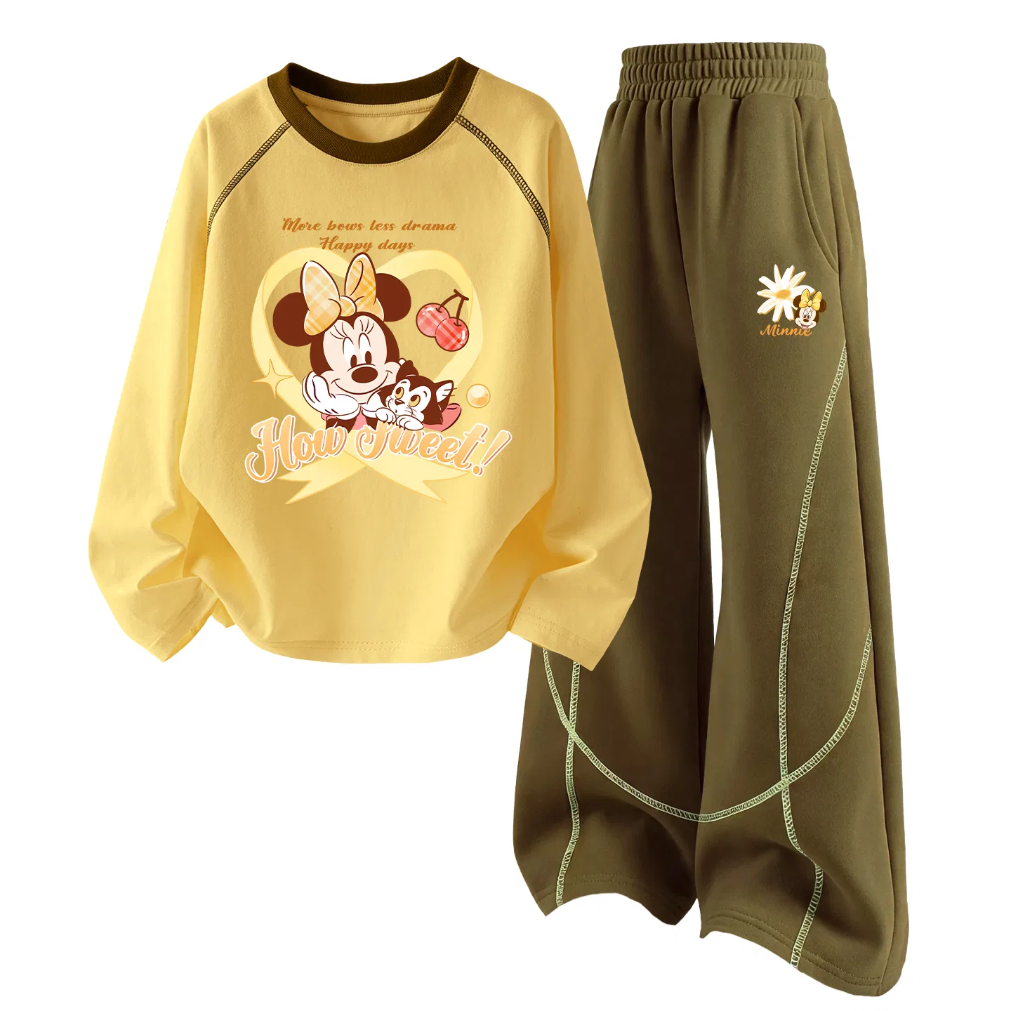 Детский спортивный костюм с принтом Disney, Autumn Wild Brown