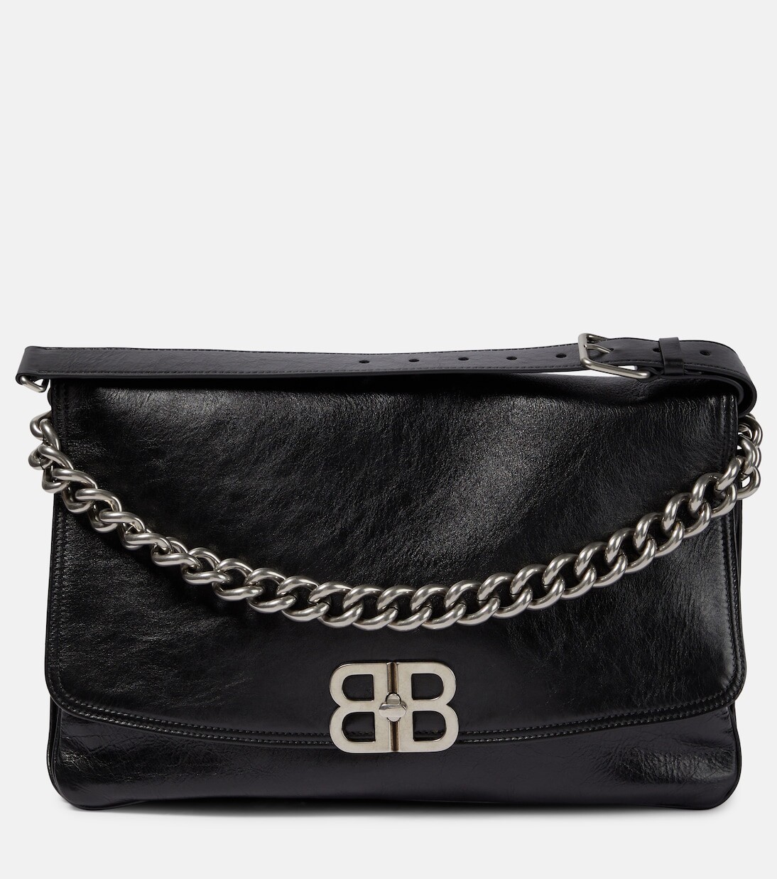 

Сумка Balenciaga Balenciaga BB Soft Large leather shoulder, черный