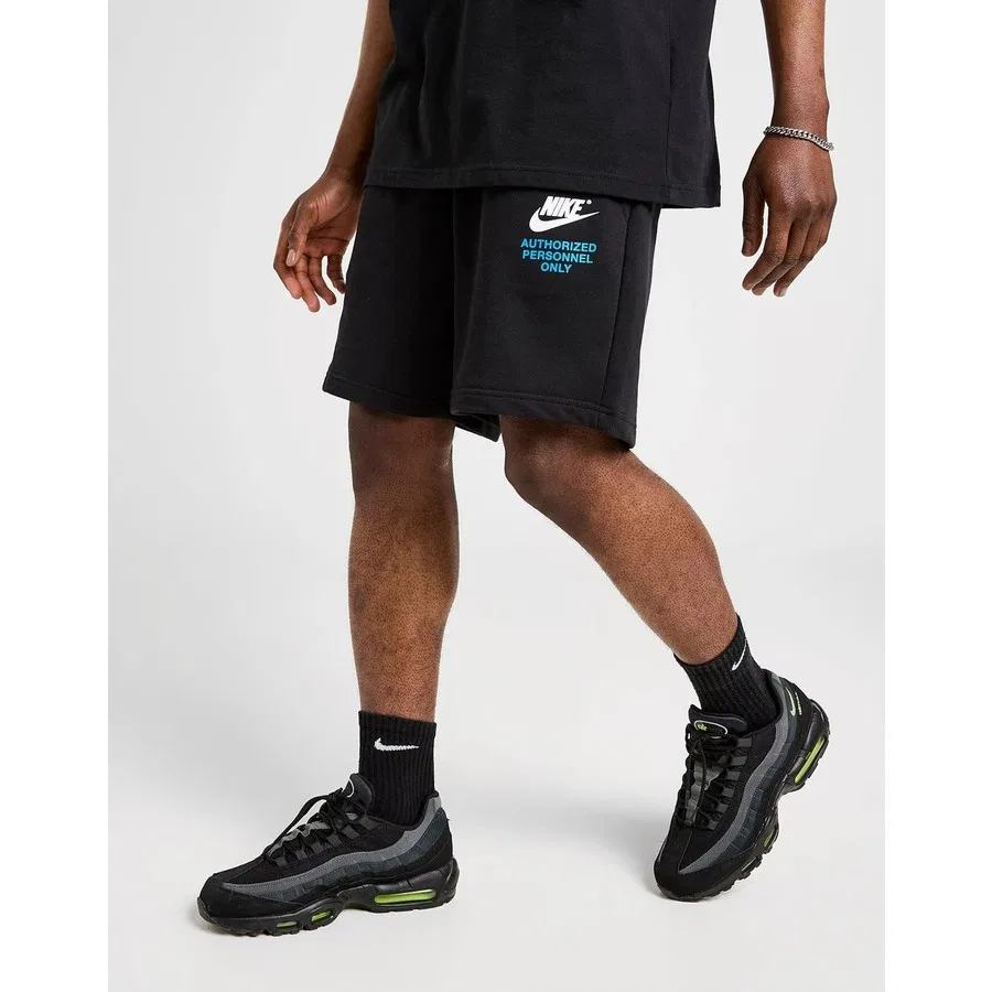 Мужские спортивные шорты Nike NSW NVS Athl Ft, Черный — фото 2
