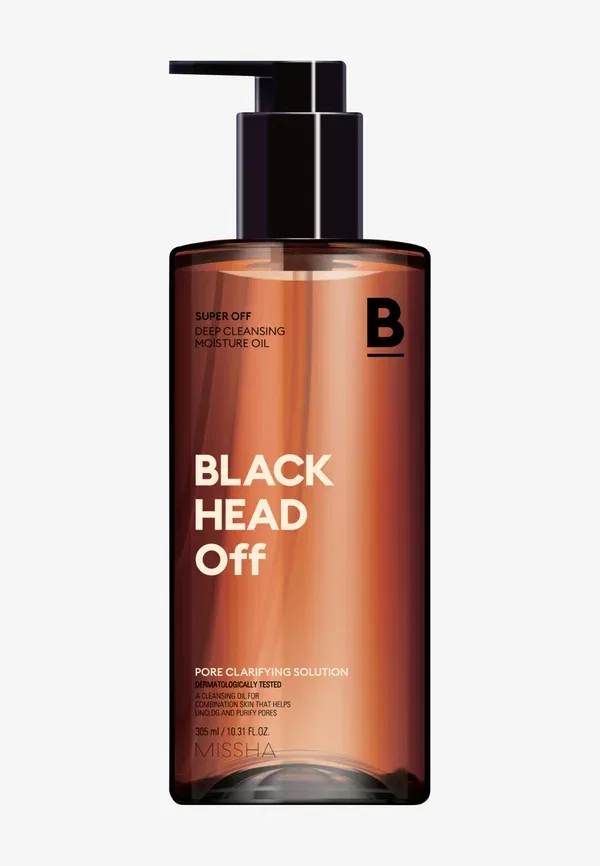 Масло для снятия макияжа, для черных точек, Super Off Cleansing Oil, Missha, 305 мл