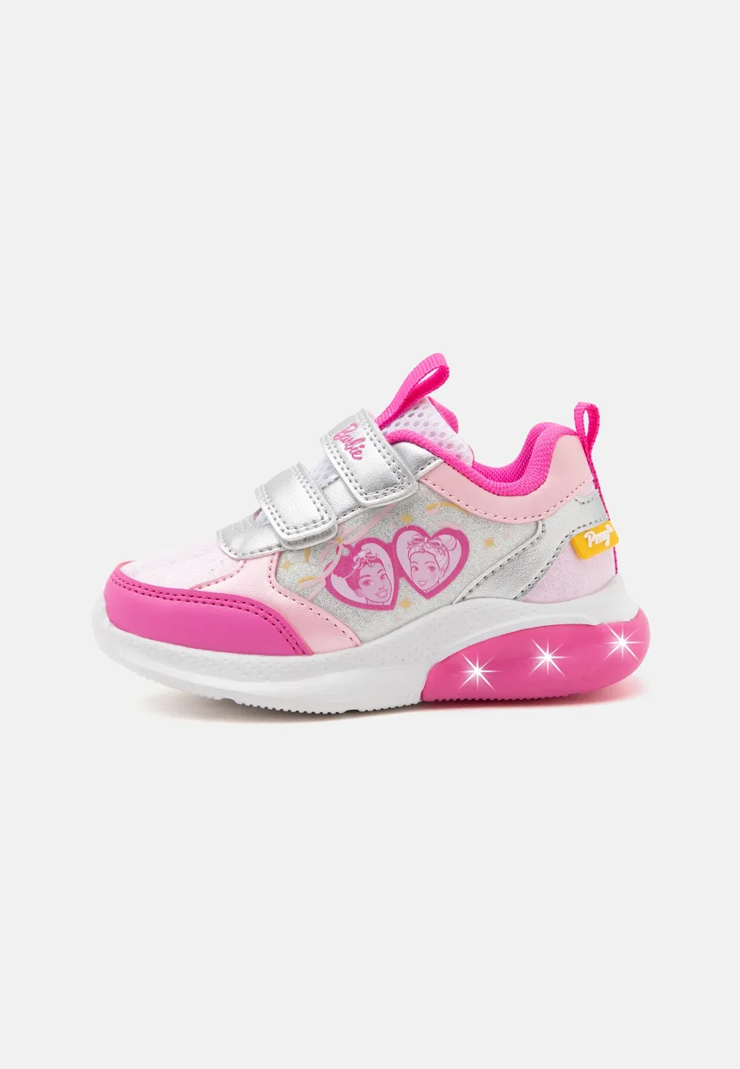 Кроссовки Barbie girl light Primigi, Silver-Coloured/Pink