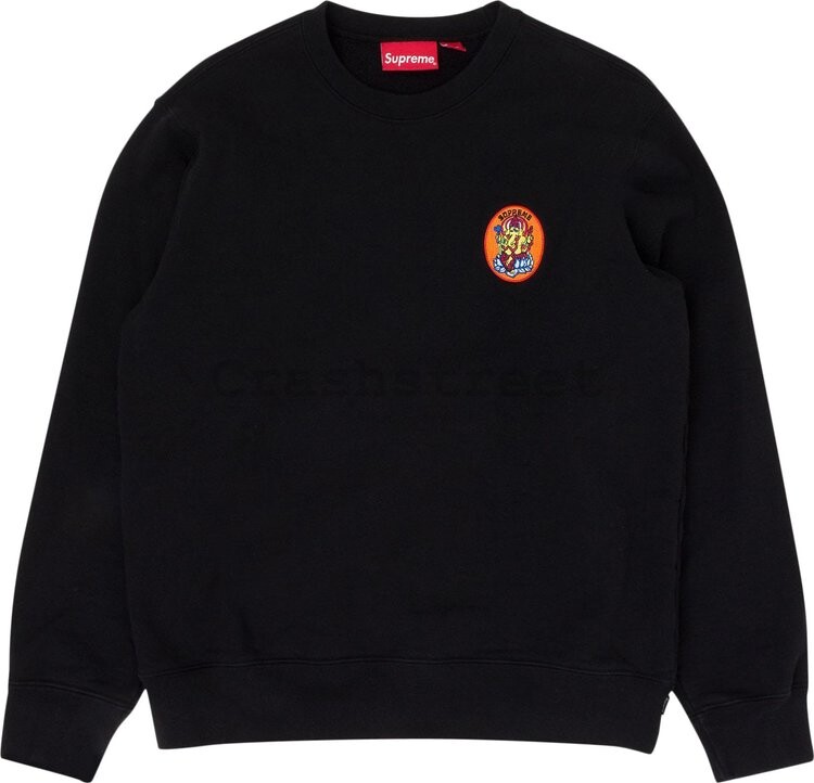 

Толстовка Supreme Ganesh Crewneck 'Black', черный