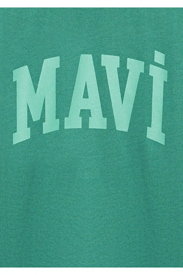 Детская футболка для мальчиков с принтом Mavi, Green — фото 4