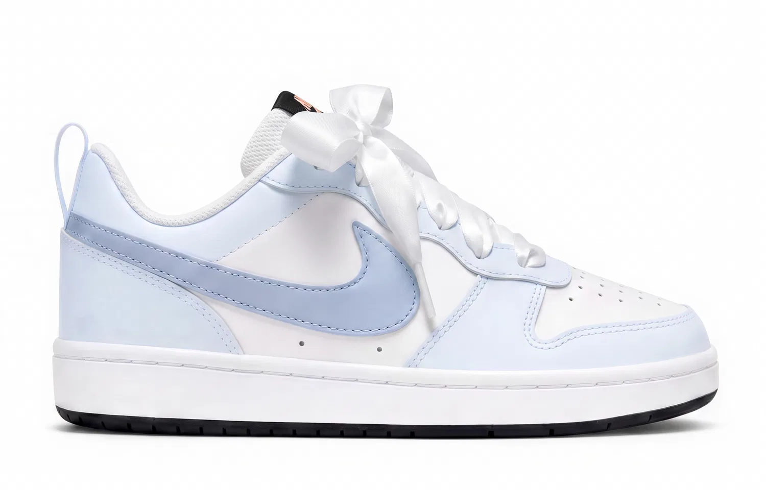 Детские кроссовки для скейтбординга Sky Blue Nike Court Borough — фото 4