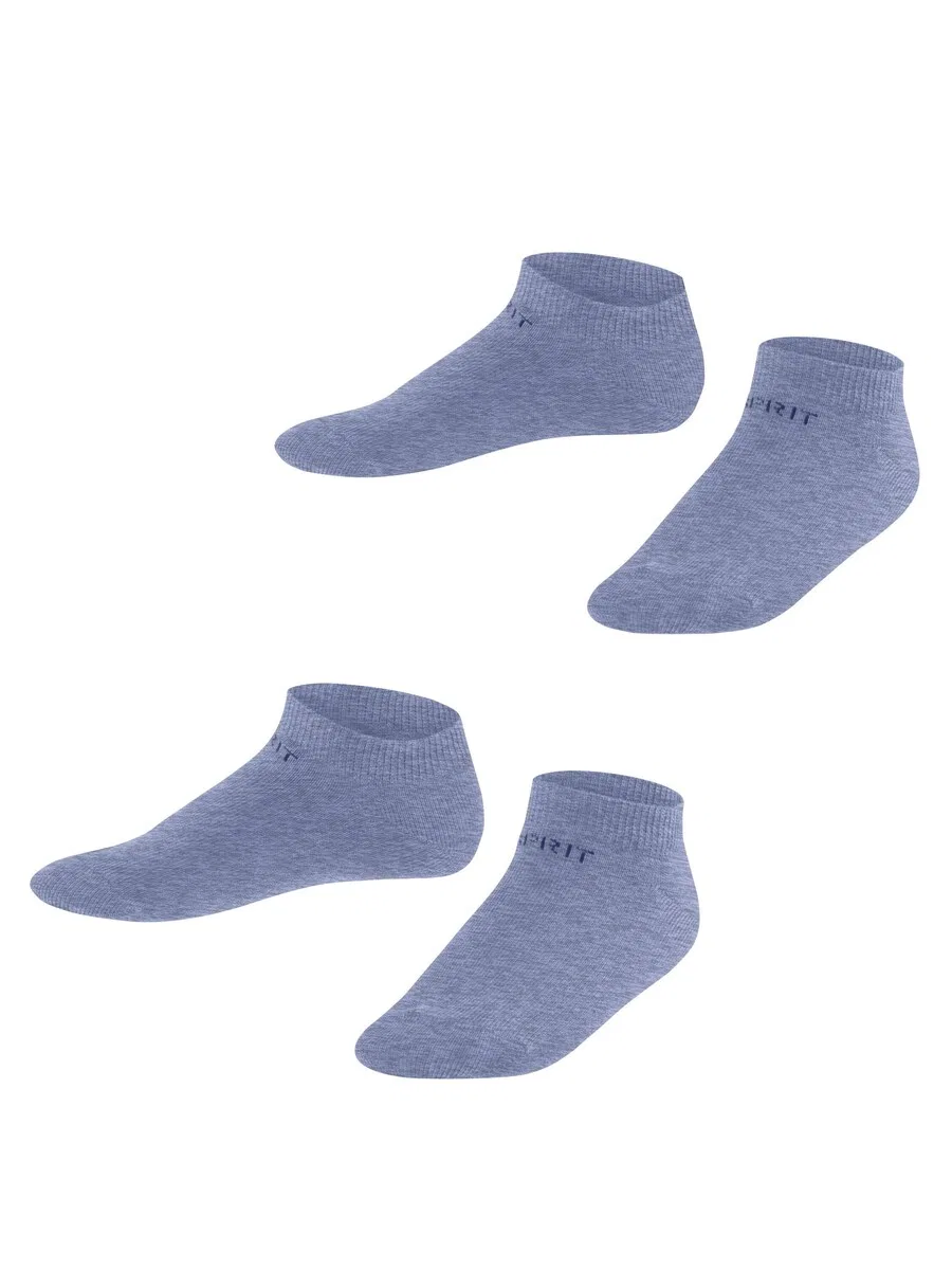 Носки ESPRIT 'Foot Logo 2-Pack' в синем джинсовом цвете — фото 4