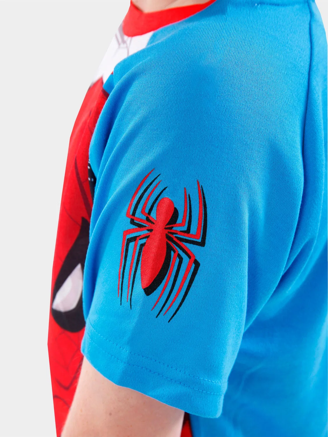 Пижама короткая Spiderman Character, синяя — фото 3