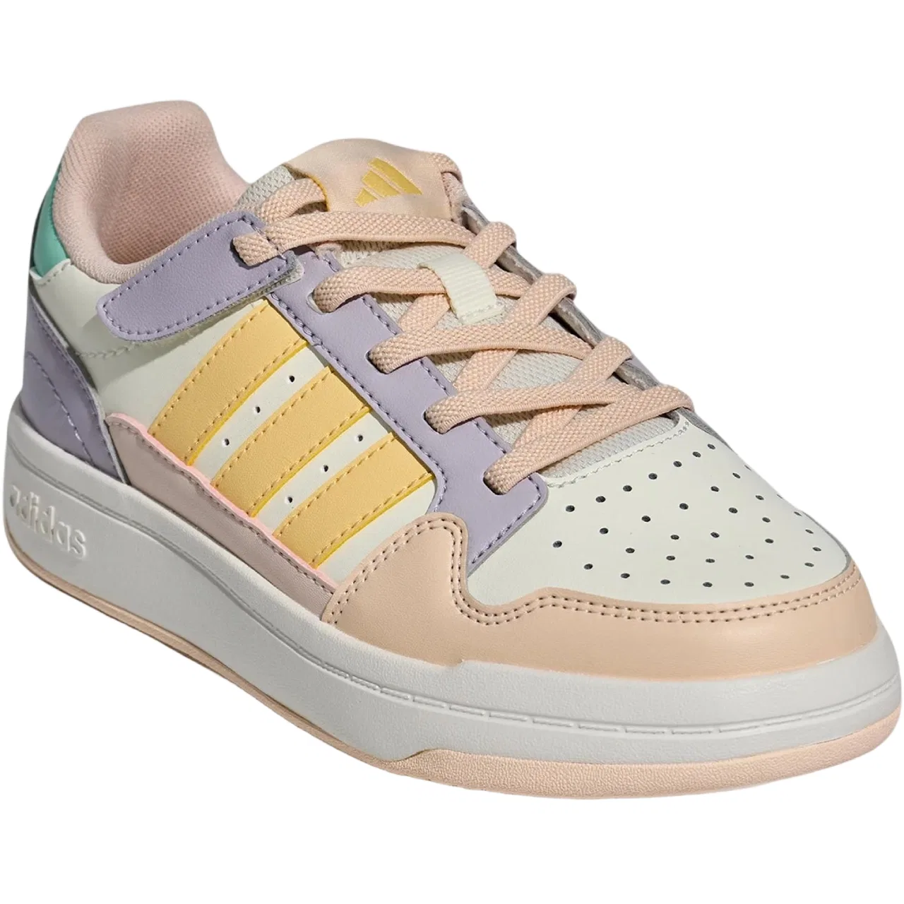 Детские кроссовки для скейтбординга Comficourt Adidas, Jade White/Light Orange/Wonder Quartz — фото 4