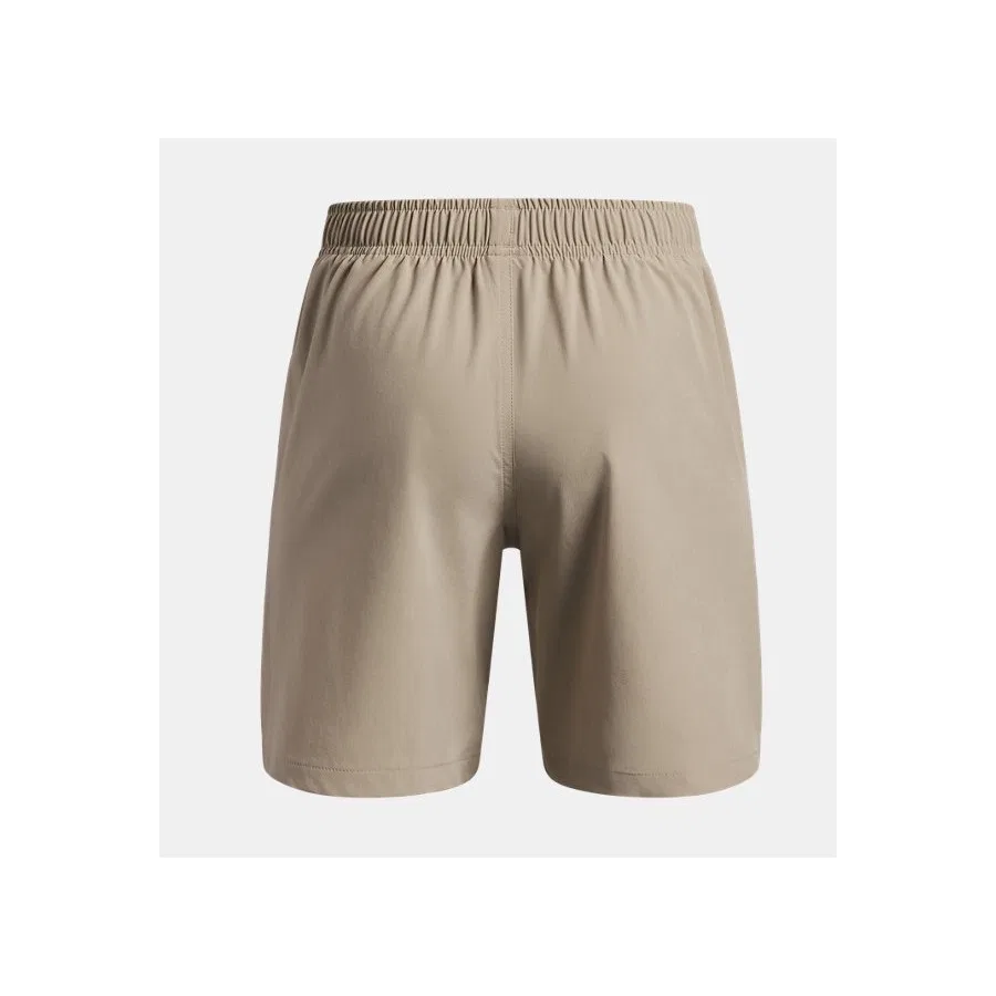 Спортивные шорты с технологией UA Storm и эластичным поясом, модель UA Unstoppable Woven, Under Armour, Норковый — фото 2