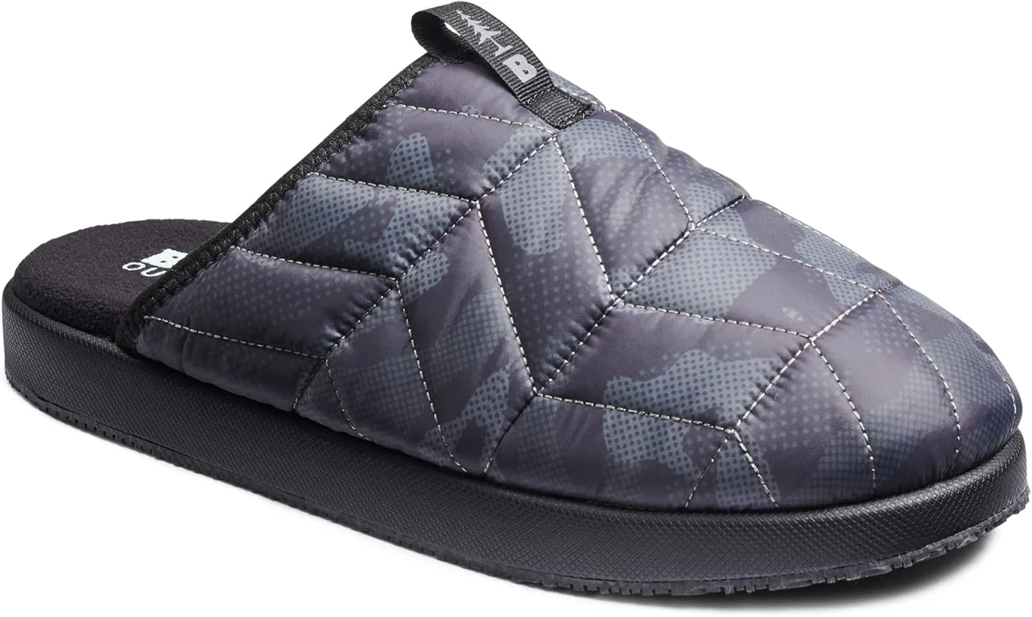 Тапочки мужские с утеплителем BASS OUTDOOR, Black Camo