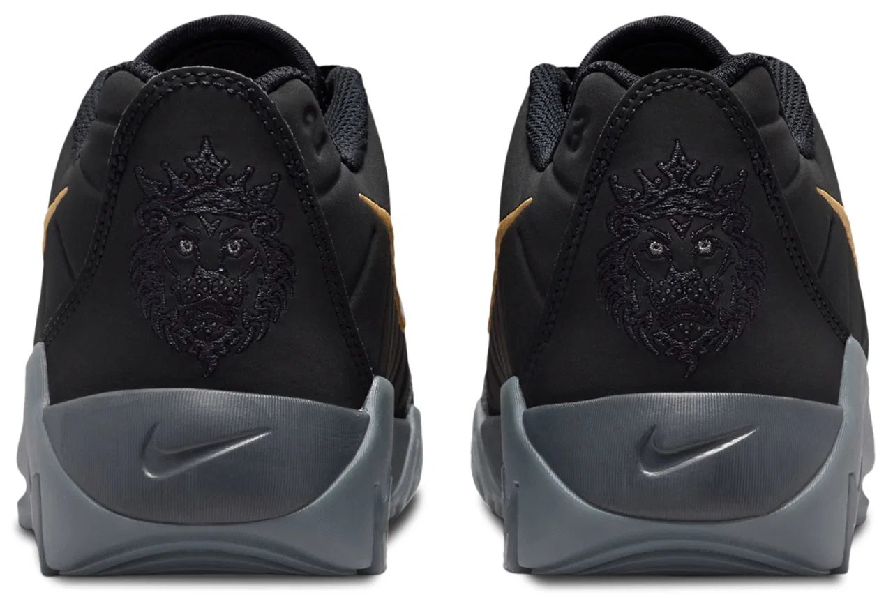 Кроссовки для мальчиков Lebron Witness IX Nike, цвет Iron Grey/Dark Smoke Grey/Black — фото 3