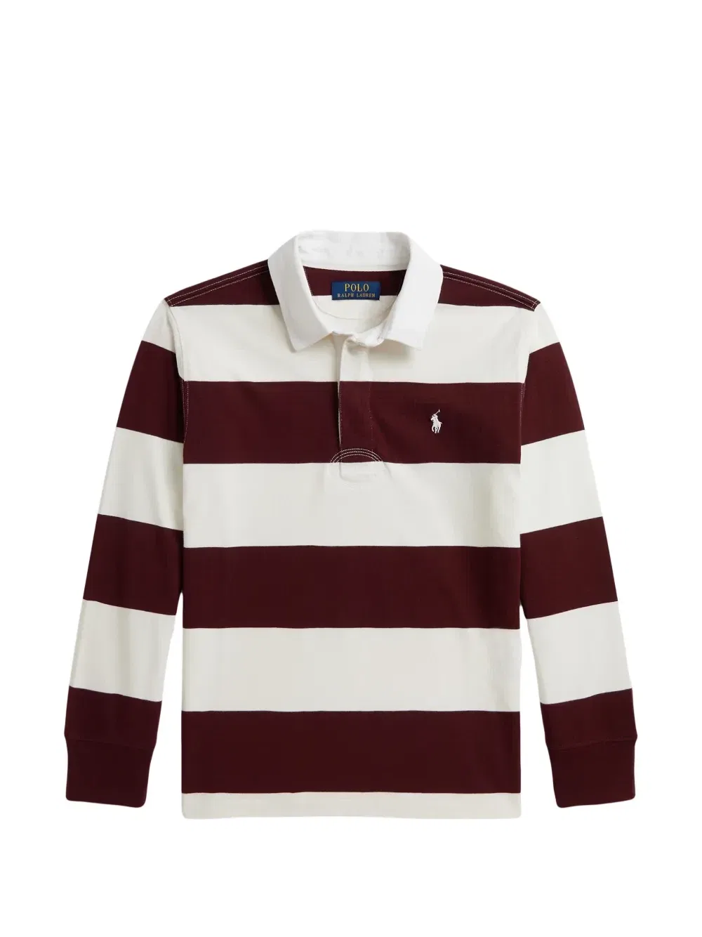 Полосатая рубашка Polo Ralph Lauren Kids, красный