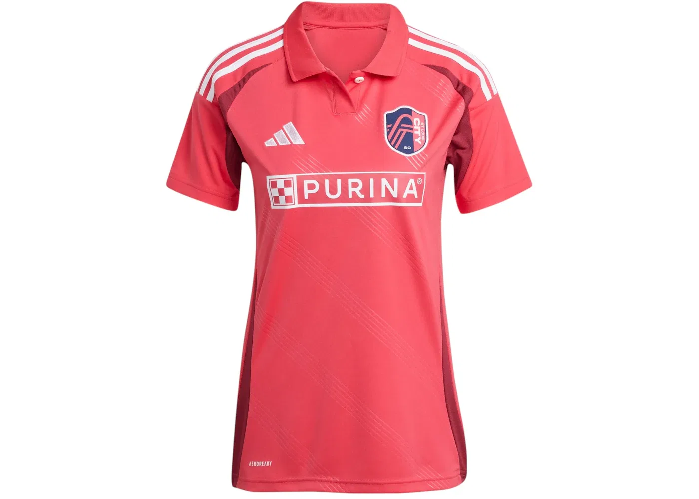 Женская футбольная джерси St. Louis City SC 25/26 Home Jersey Adidas, Power Pink