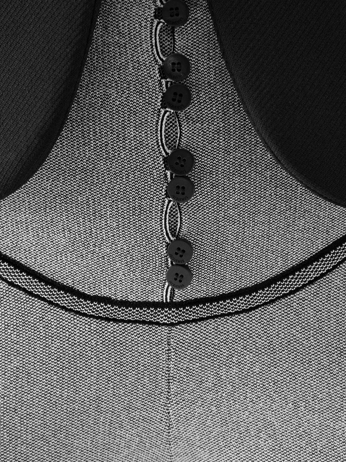 Укороченные брюки, серые Jacquemus, серый — фото 4