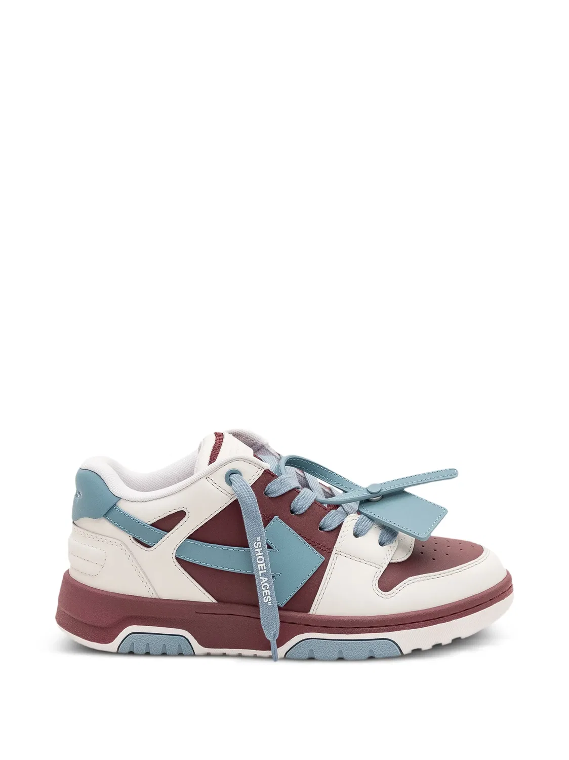 Кроссовки Out Of Office кожаные OFF-WHITE, нейтральные