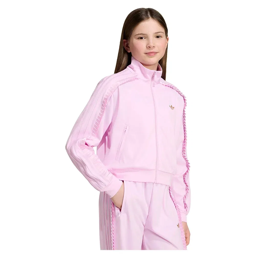 Толстовка с застежкой-молнией Firebird Loose Adidas Originals, розовый