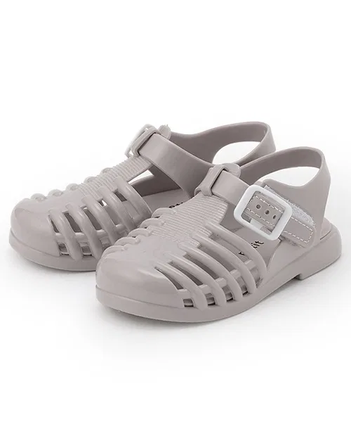 Детские сандалии из ПВХ с липучкой Light Beige petit main