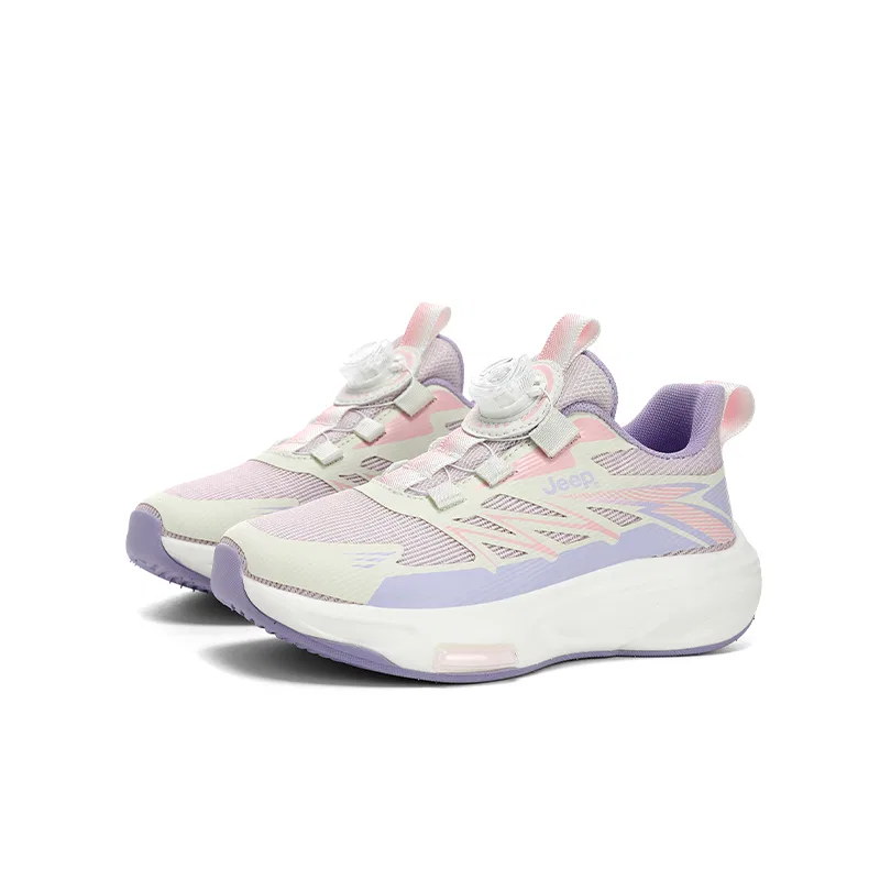 Детские кроссовки с амортизацией Jeep Running Collection, цвет Cloud Light Purple/Sakura Pink — фото 4