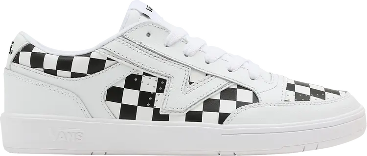 

Кеды Vans Lowland CC Checkerboard - White Black, белый